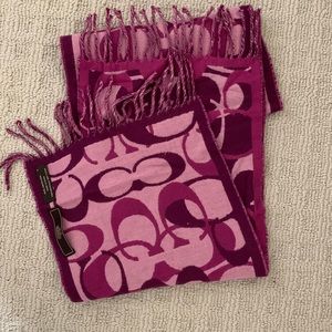 Coach Merino Wool Scarf